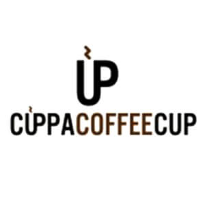 The CuppaCoffeeCup logo.