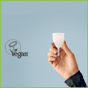 Lunette menstrual cups - Vegan friendly.