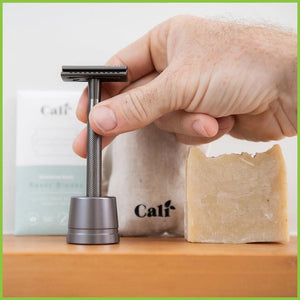 Safety Razor Gift Set - Low Waste Shaving - CaliWoods
