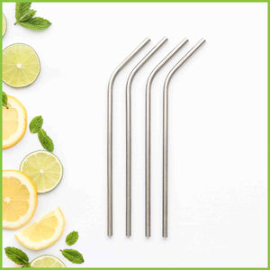 Four Caliwoods drinking straws