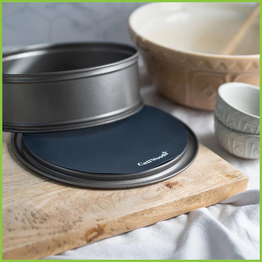 Reusable ROUND Baking Mats - CaliWoods