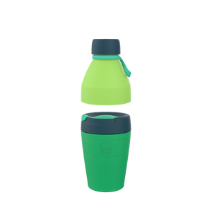 KeepCup Helix Set - Insulated Stainless Steel Cup and Water Bottle