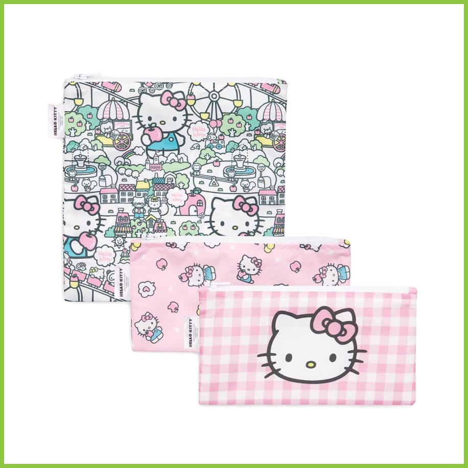 Hello Kitty Snack Bags - Bumkins - 3 Pack