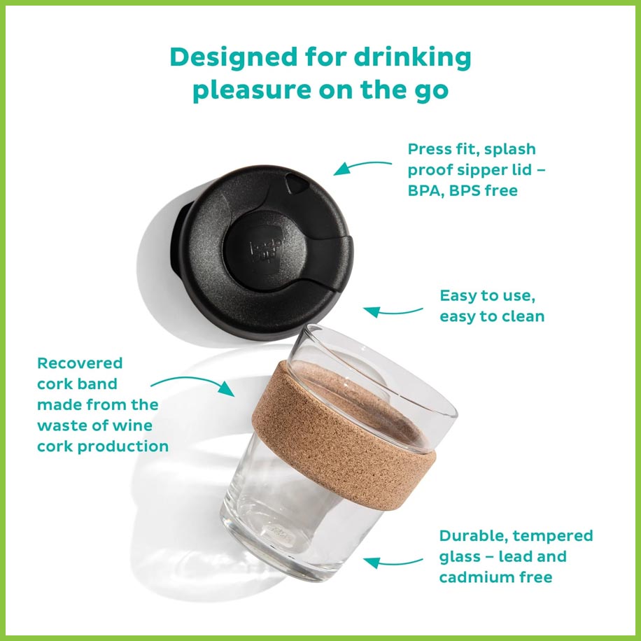 Medium KeepCup Cork - 340ml/12oz