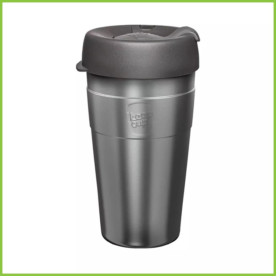 Insulated Stainless Steel Cold Cup with Lid and Straw 16oz / 470ml