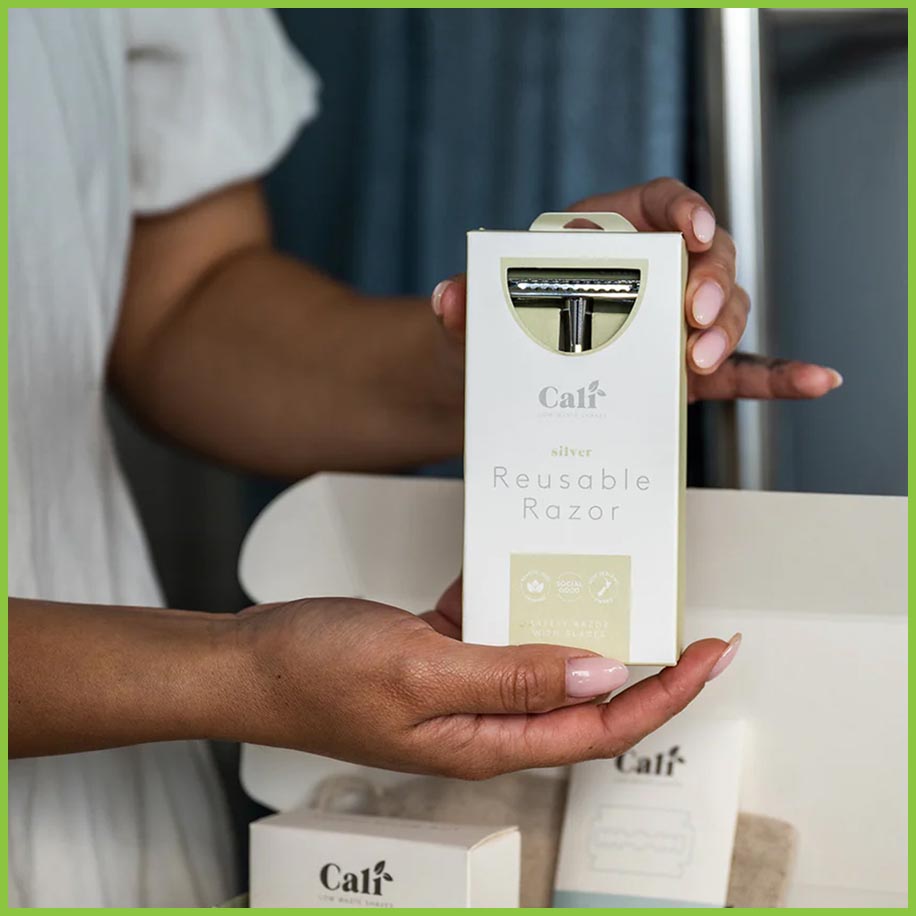 Safety Razor Gift Set - Low Waste Shaving - CaliWoods