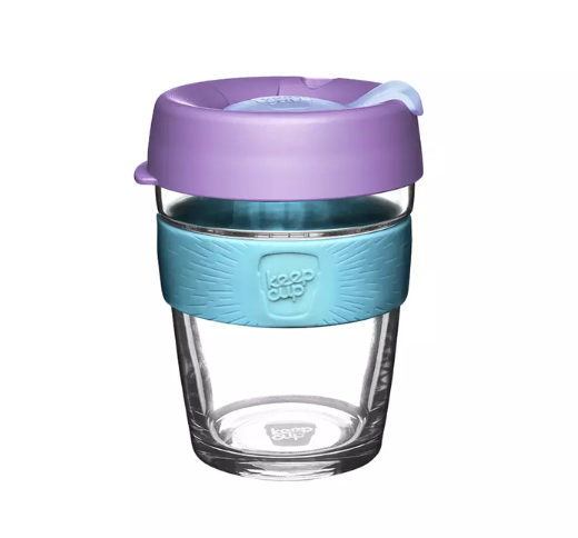 KeepCup Brew - Glass Reusable Cup - MEDIUM - 340ml (12oz)