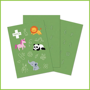 PATCH Kids - Eco First Aid Kit - Bamboo Plasters + Stickers