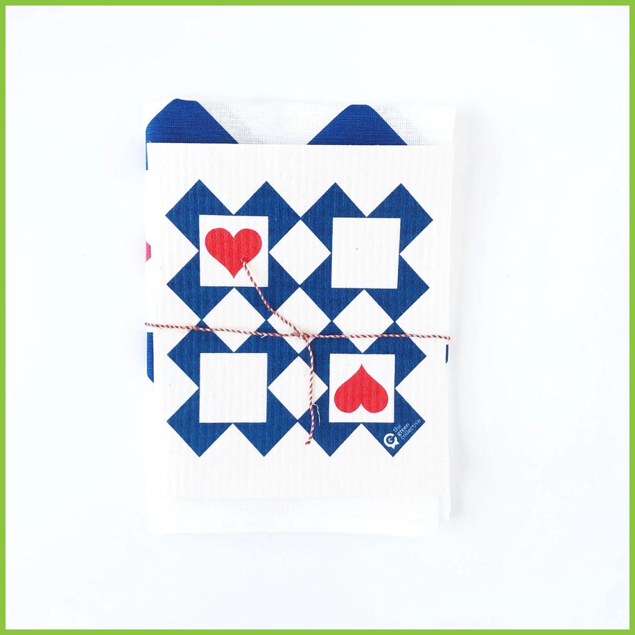 Tea Towel and Dish Cloth Set - The Green Collective