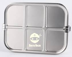 Bento Ninja's Stainless Steel Leakproof Lunchbox - 3-Compartment