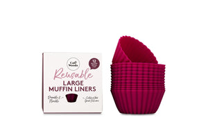 Reusable Silicone Muffin Liners - CaliWoods