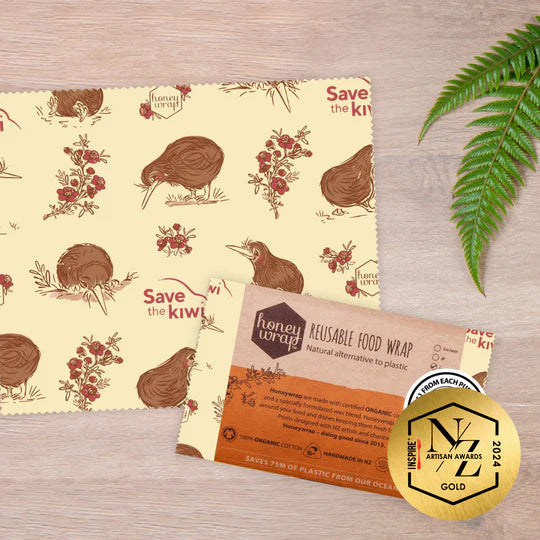 Beeswax Wraps - Honeywrap -  Food wraps - Various Sizes