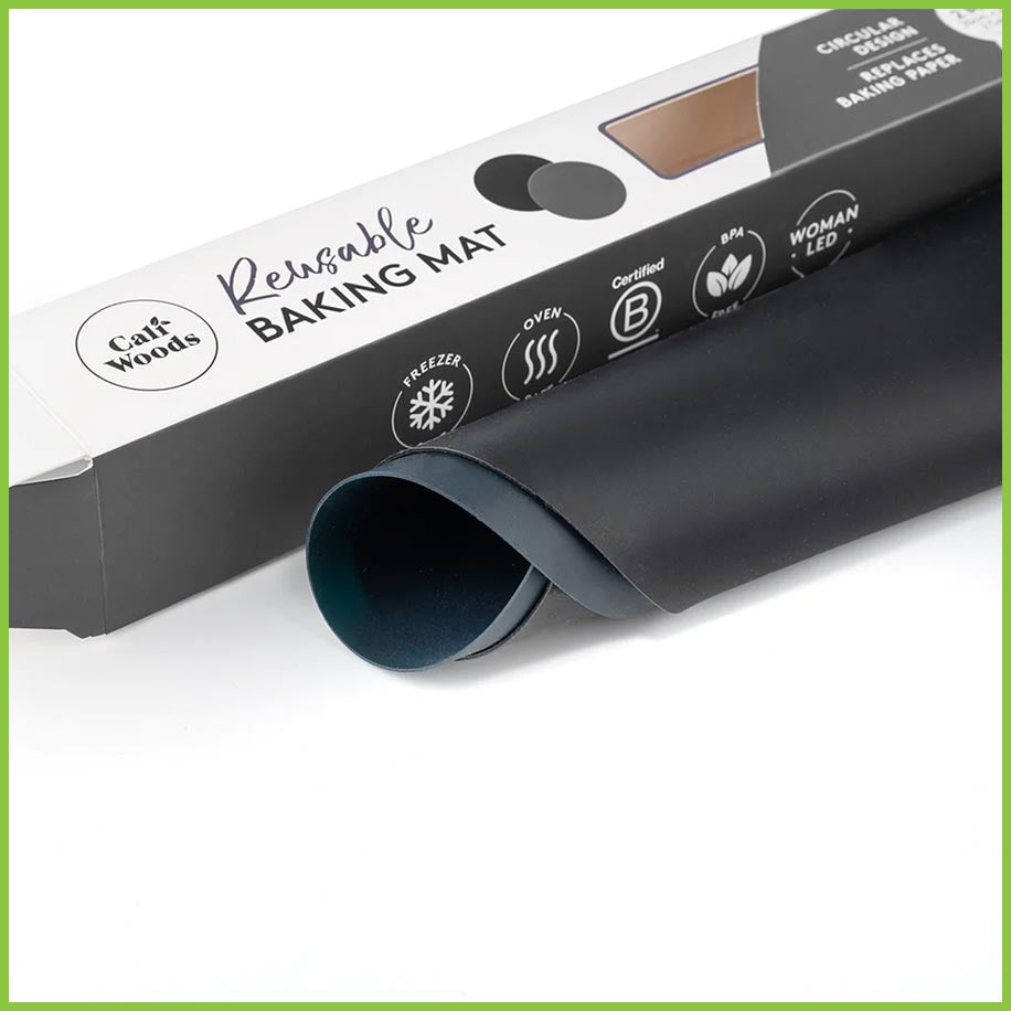 Reusable ROUND Baking Mats - CaliWoods