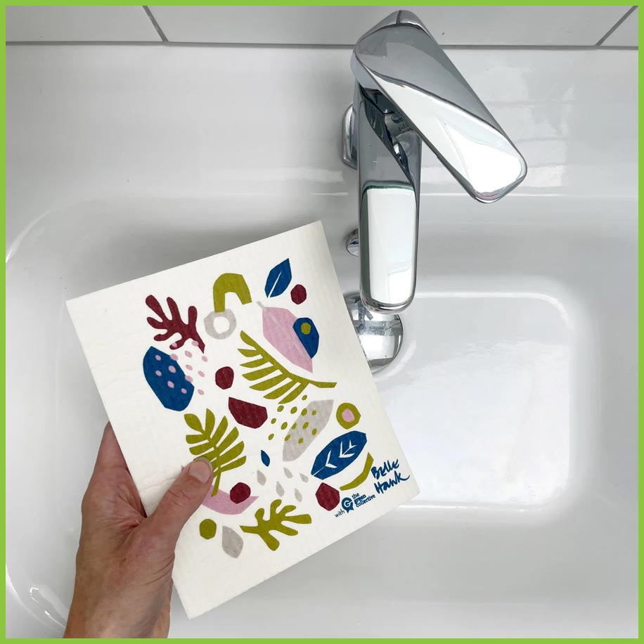 Tea Towel and Dish Cloth Set - The Green Collective