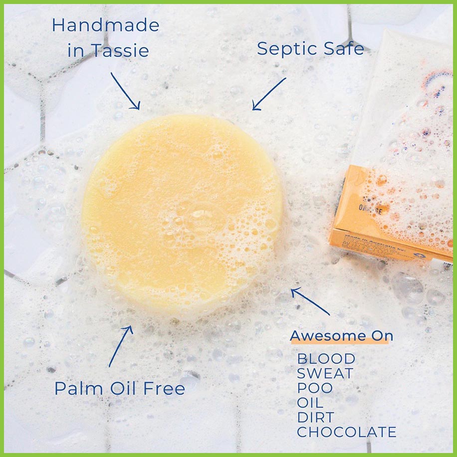 Bloody Awesome Stain Remover Bar - Down Under Wash Co