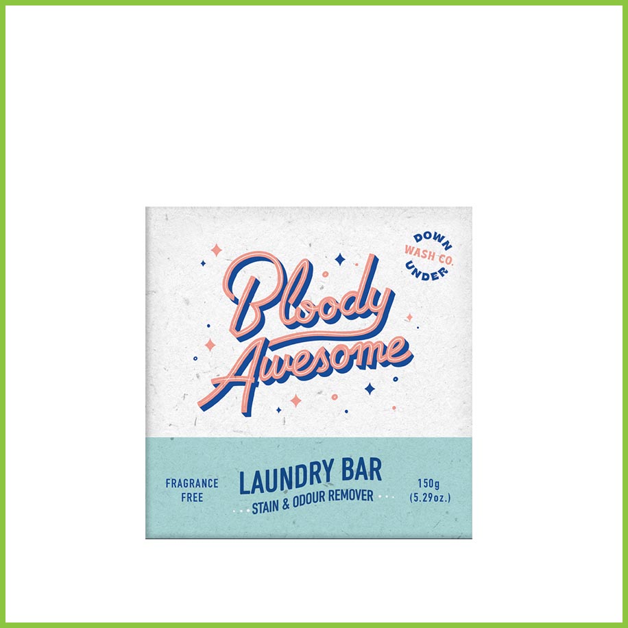 Bloody Awesome Stain Remover Bar - Down Under Wash Co