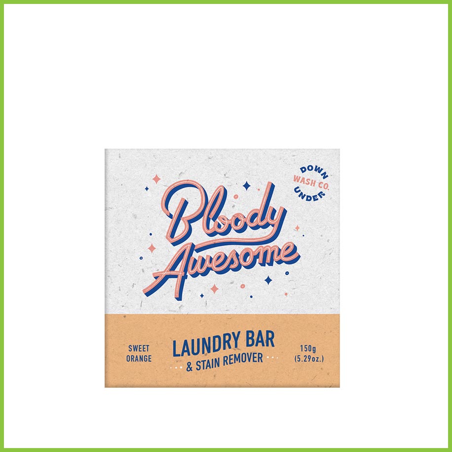 Bloody Awesome Stain Remover Bar - Down Under Wash Co