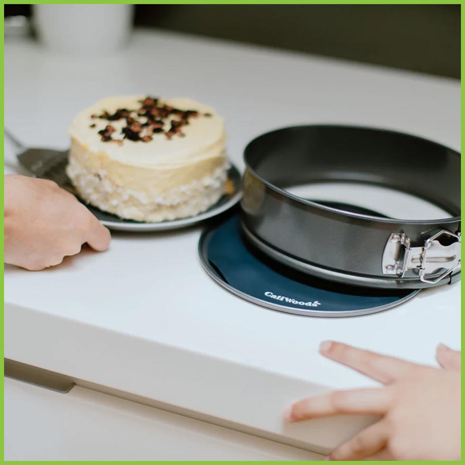 Reusable ROUND Baking Mats - CaliWoods