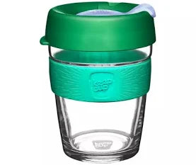 KeepCup Brew - Glass Reusable Cup - MEDIUM - 340ml (12oz)