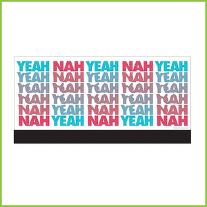 The 'Yeah Nah' CuppaCoffeeCup design.