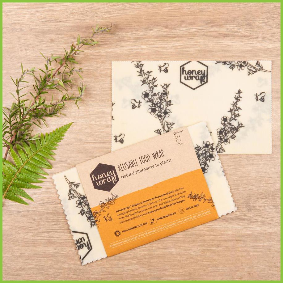 Beeswax Wraps - Honeywrap -  Food wraps - Various Sizes