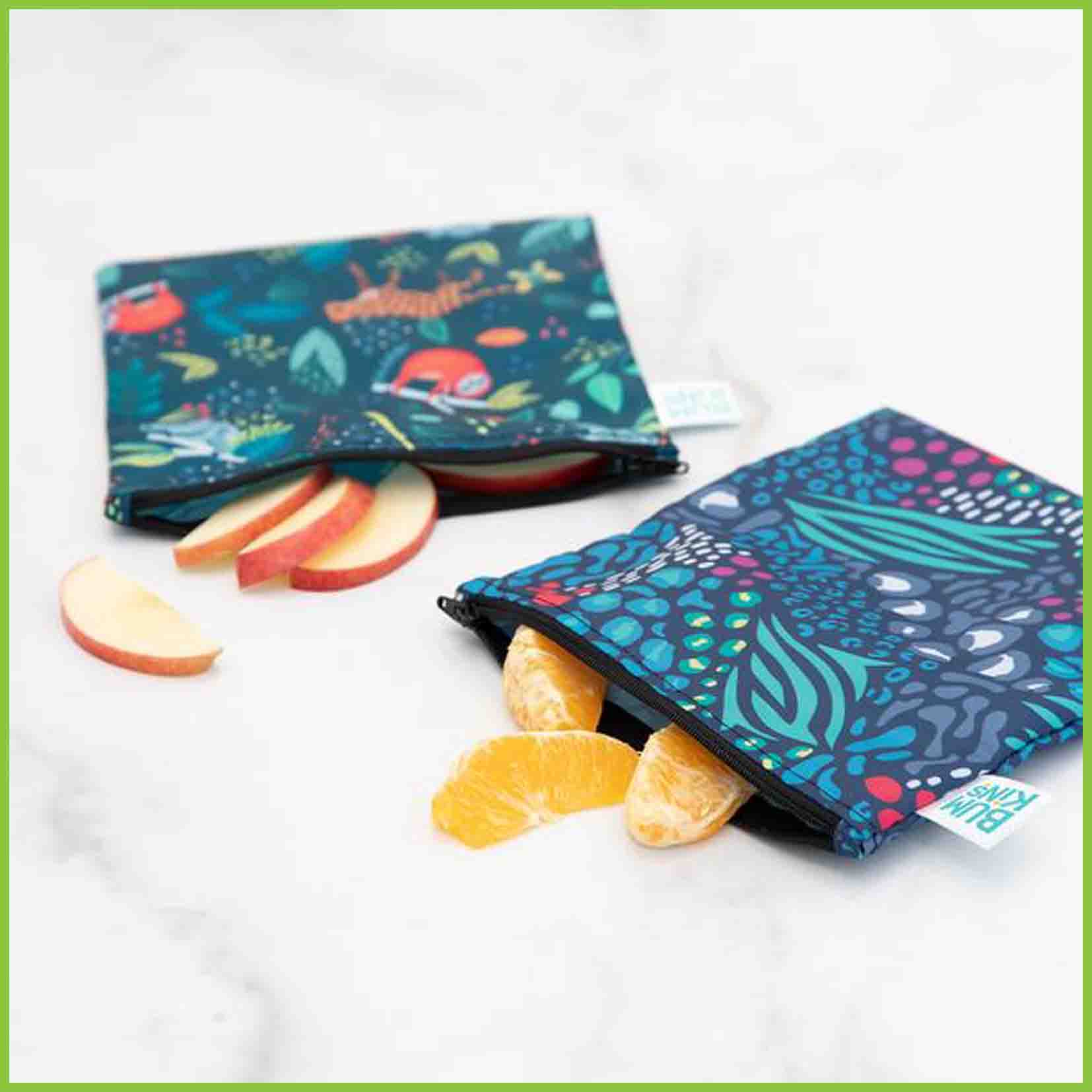 Large Reusable Snack Bag - 2 Pack