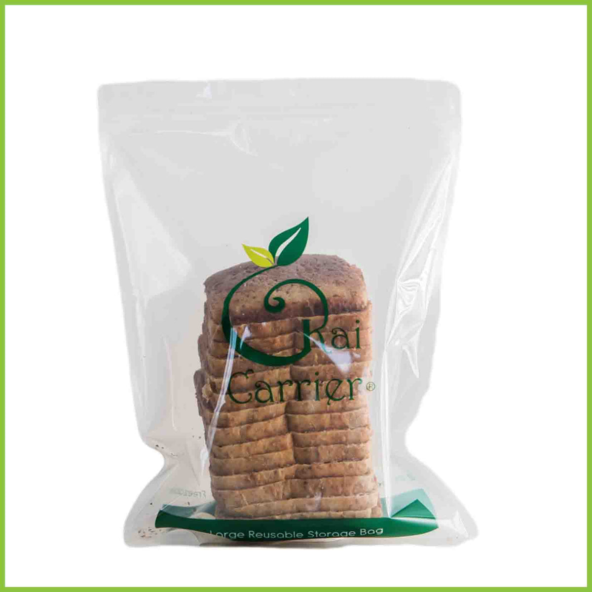 A large Kai Carrier Storage Bag holding a loaf of bread