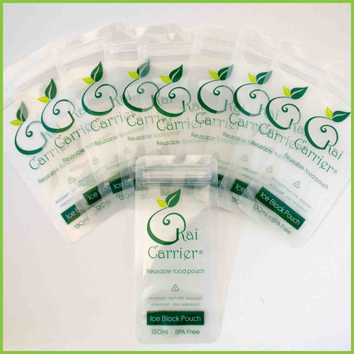 10 Kai Carrier ice block pouches.