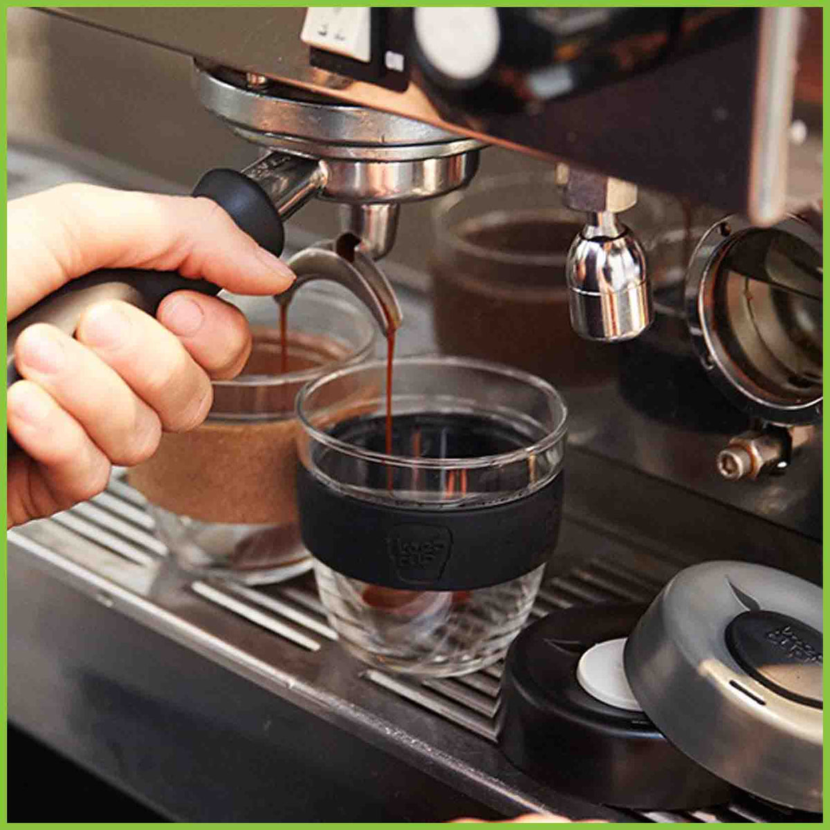 KeepCup Brew - Glass Reusable Cup - MEDIUM - 340ml (12oz)