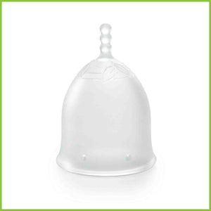 A My Cup menstrual cup.