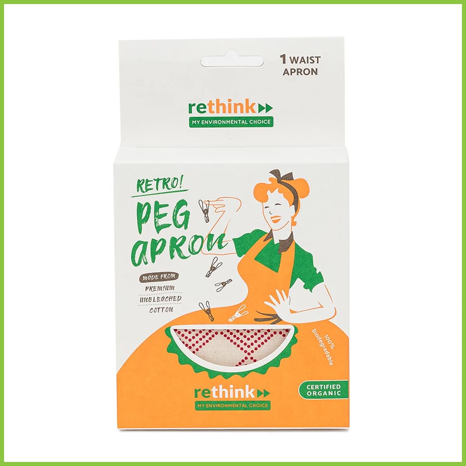 Retro Clothes Peg Apron (Peg Pinny) - ReThink