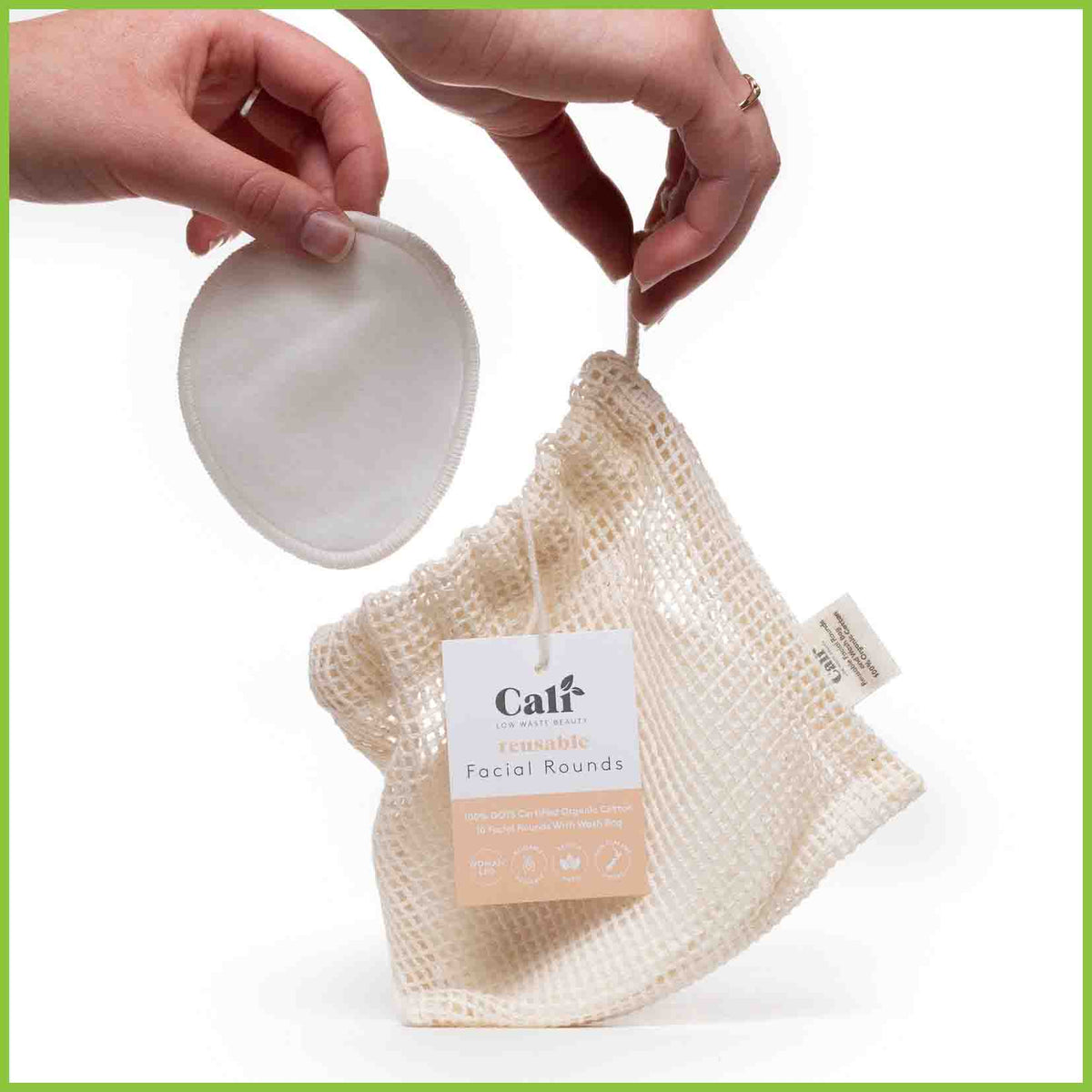 Cotton Facial Pads - CaliWoods