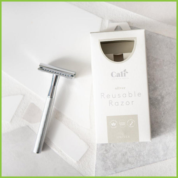 Stainless Steel Safety Razor Plastic Free Shaving Reuseful NZ