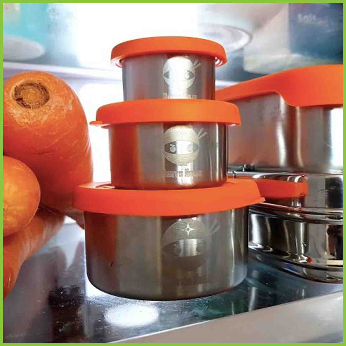 Stainless Steel Snack Pots - Bento Ninja