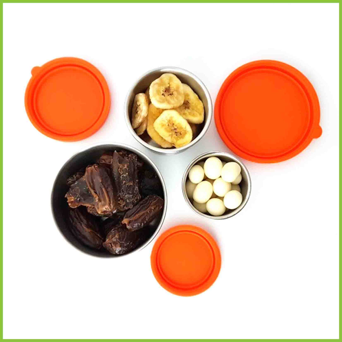 Stainless Steel Snack Pots - Bento Ninja