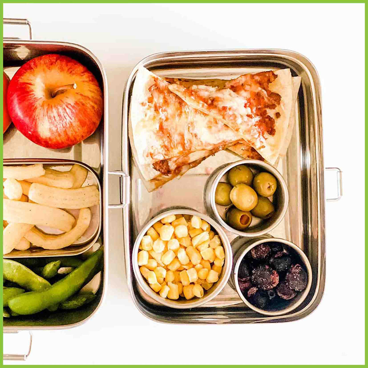 Stainless Steel Snack Pots - Bento Ninja